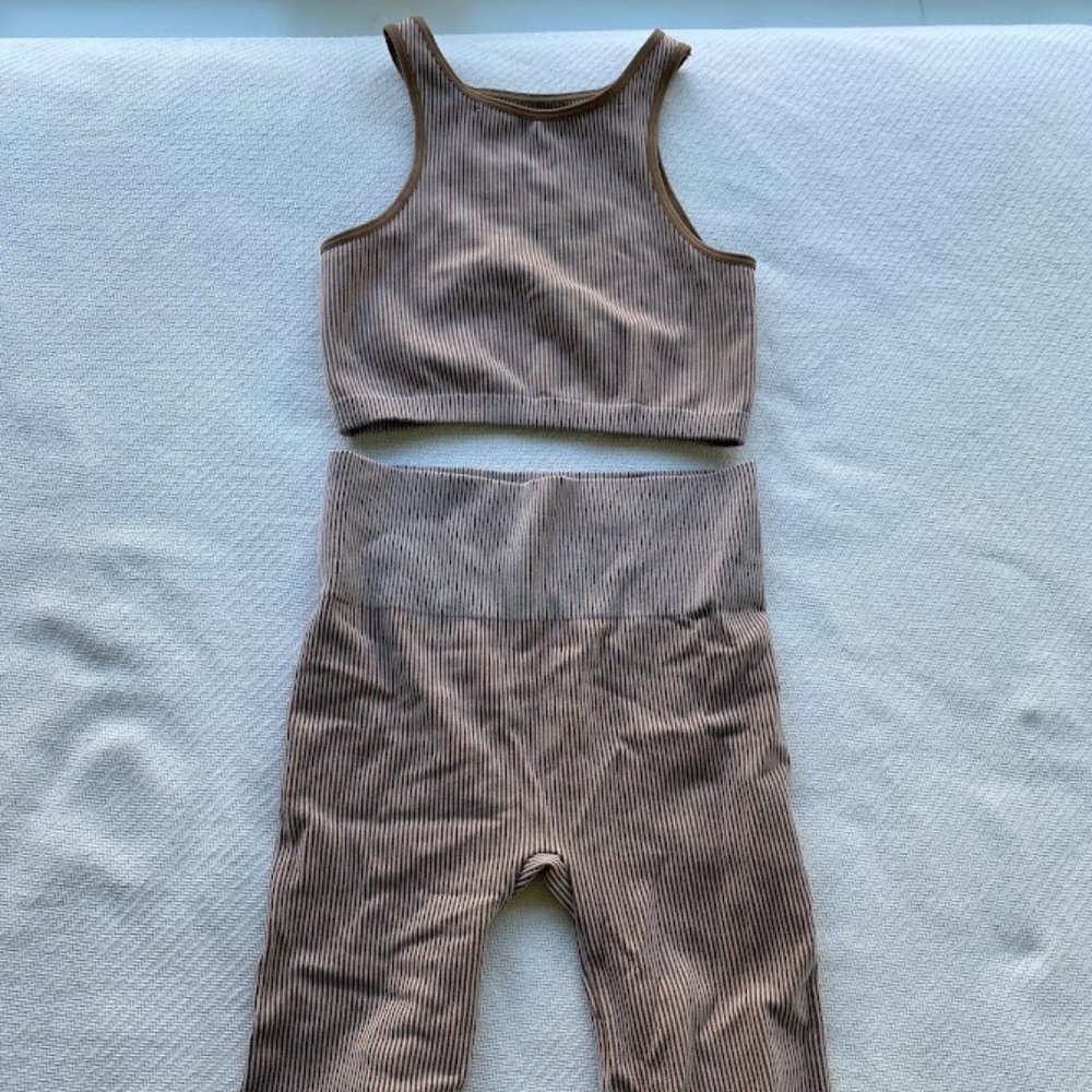 Brown Workout Set